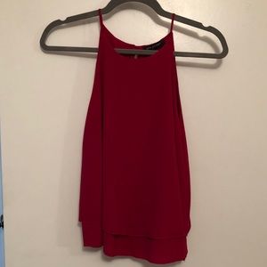 Cute red halter top